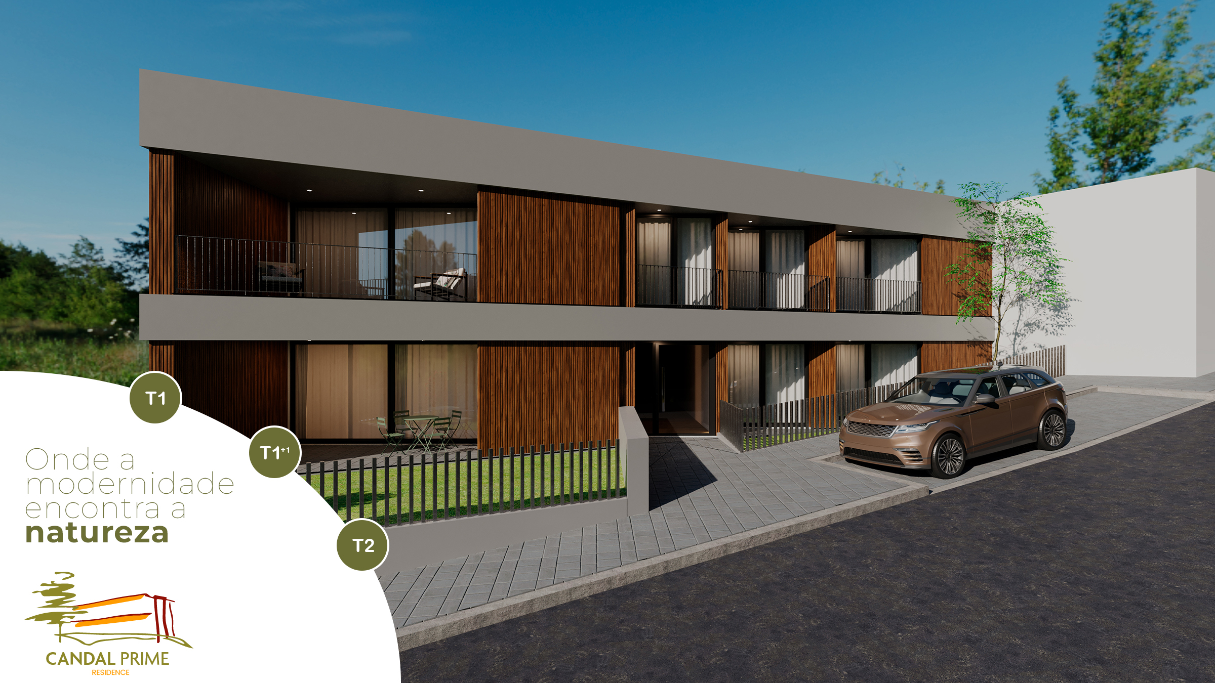 Render exterior Candal Prime Residences